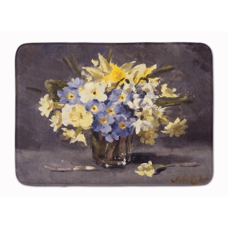 Carolines Treasures Spring Bouquet by John Codner Machine Washable Memory Foam Mat CJC0039RUG